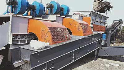 Planta de Procesamiento de Residuos de Vertedero de 80t/h en Liaoning