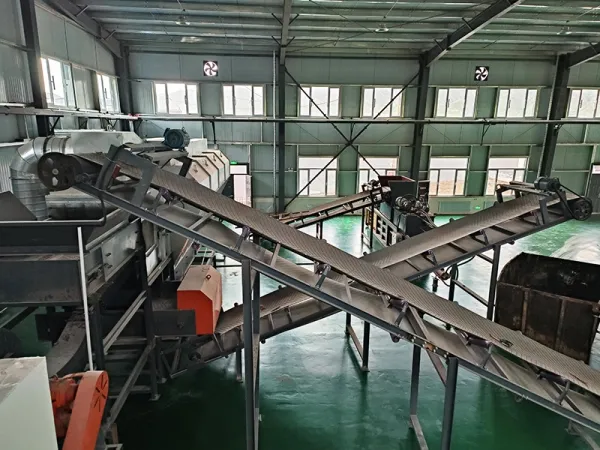 Línea de Clasificación de Residuos Sólidos de 200t/d en Qinghai